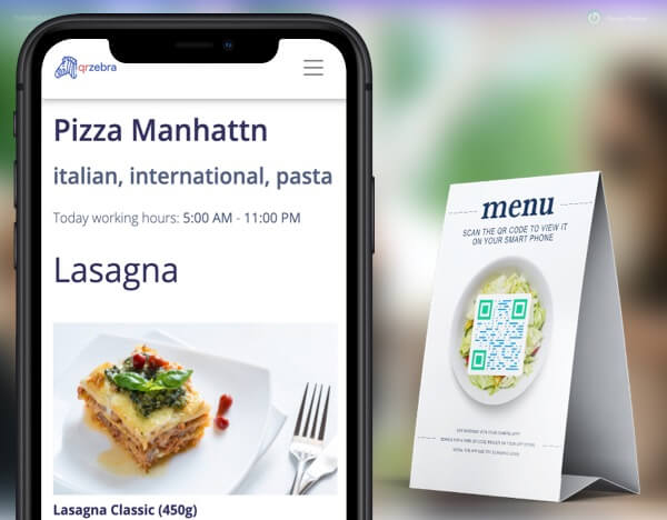 Digitally Online Menu